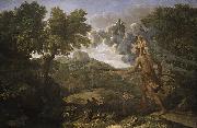 Nicolas Poussin Paysage avec Orion aveugle cherchant le soleil oil painting